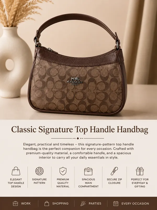 Classic_Brown_Signature_Hobo_Handbag