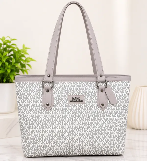 Elegant_Grey_Monogram_Printed_Tote_Bag