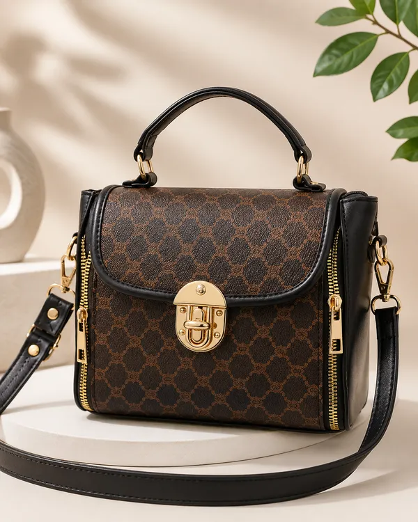 Luxury_Brown_Monogram_Top_Handle_Sling_Bag_for_Women