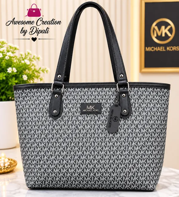 Premium_Black_&_Grey_Monogram_Printed_Tote_Handbag