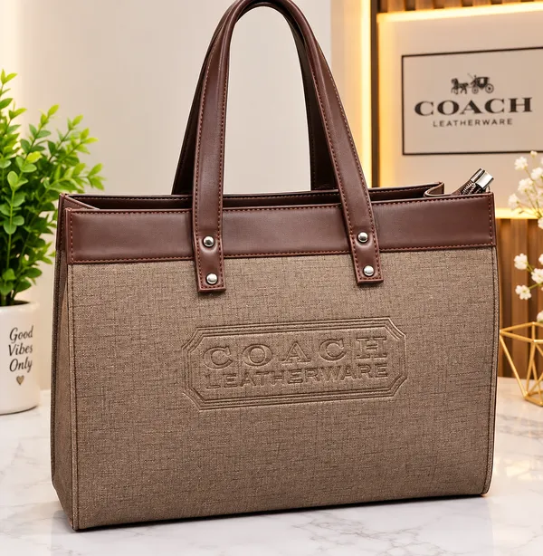 Premium_Brown_&_Beige_Structured_Tote_Handbag