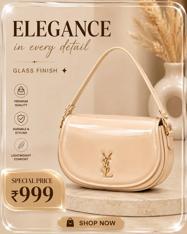 Cream_Beige_Shoulder_Bag