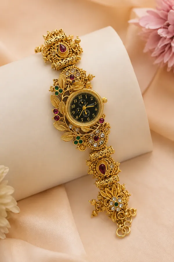 Royal_Antique_Floral_Bracelet_Watch_for_Women
