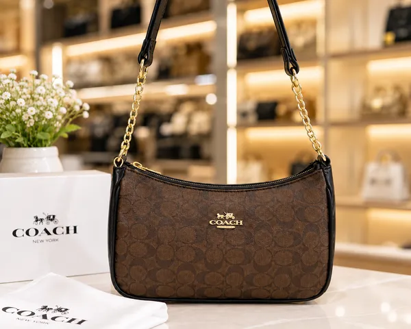 Brown_Signature_Print_Shoulder_Bag