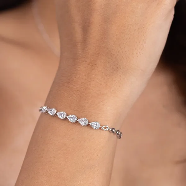 Silver_925_Sterling_Pear_Cut_Stone_Tennis_Bracelet_For_Women