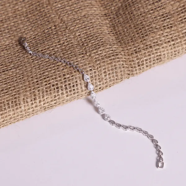 Silver_925_Sterling_Pear_Cut_Stone_Tennis_Bracelet_For_Women
