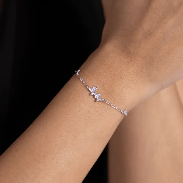 Silver_925_Sterling_Flutter_Spark_Butterfly_Bracelet_For_Women