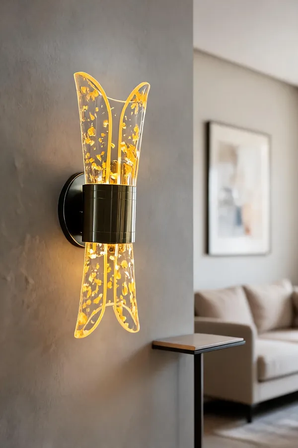 Acrylic_Metal_Contemporary_Curved_Blade_Wall_Light_Gold
