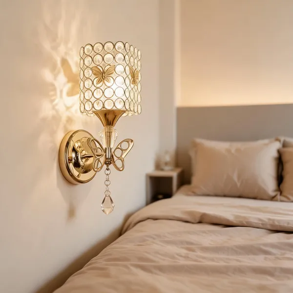 Crystal_Metal_Gold_Crystal_Beaded_Wall_Sconce