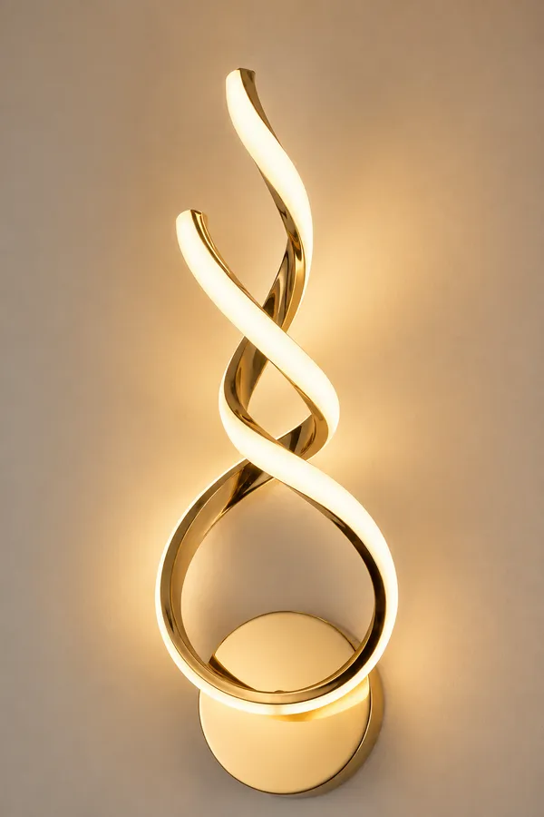 Metal_Acrylic_Spiral_Gold_White_Decorative_wall_lights