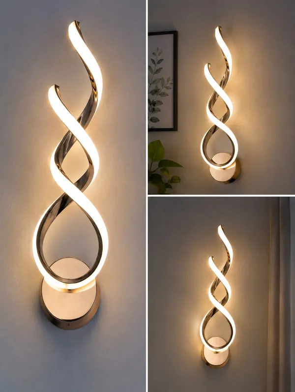 Metal_Acrylic_Spiral_Gold_White_Decorative_wall_lights