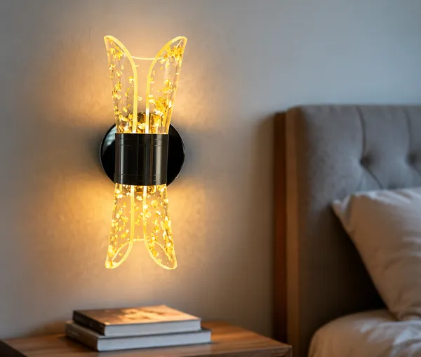 Acrylic_Metal_Gold_Butterfly_Bubble_Design_LED_Wall_Sconce
