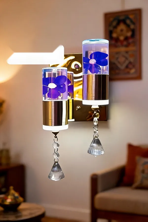 Metal_Crystal_Blue_Floral_Wall_Lamp_With_Crystal_Drops