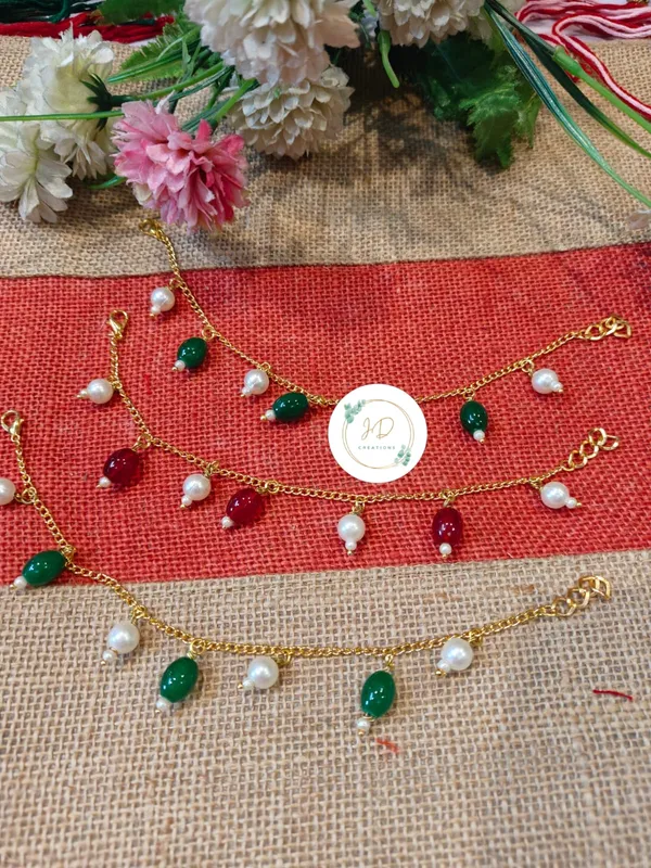 Premium_Gold-Plated_Pearl_Charm_Bracelet_for_Women_&_Girls_|_Adjustable_Beaded_Chain_Bracelet_|_Elegant_Fashion_Jewellery