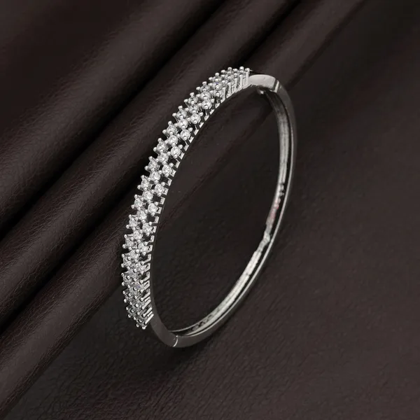 Silver_Tone_American_Diamond__Bracelet_for_Women_&_Girls_|_Elegant_Fashion_Jewellery