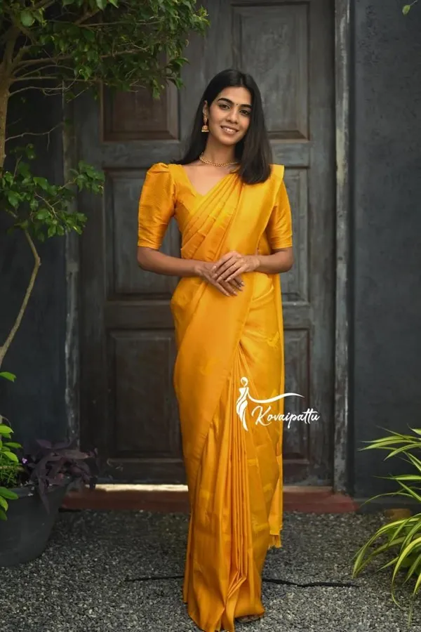 Elegant_Golden_Yellow_Lichi_Silk_Saree_with_All-Over_Jacquard_Weaving