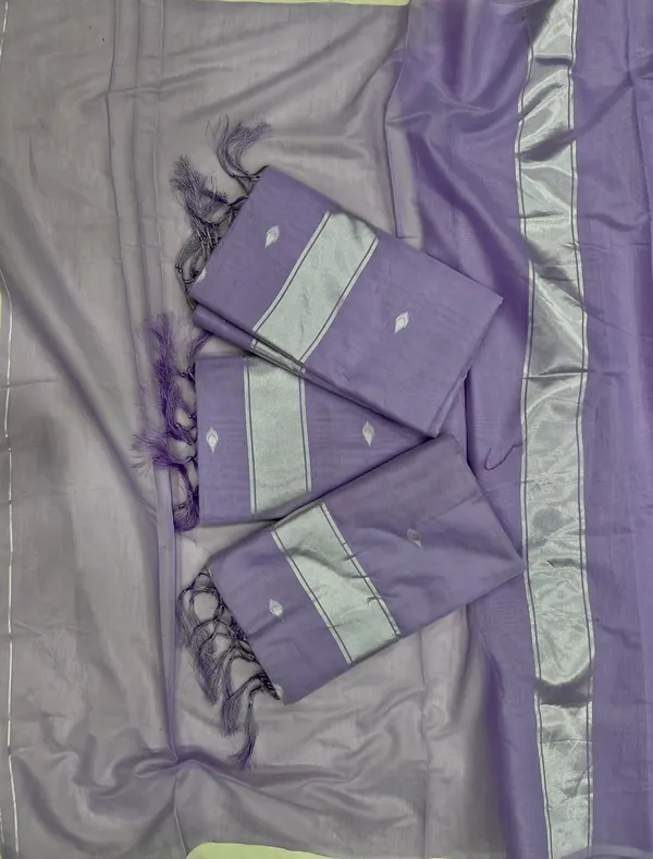 Elegant_Lavender_Soft_Lilan_Slab_Saree_with_Golden_Weaving