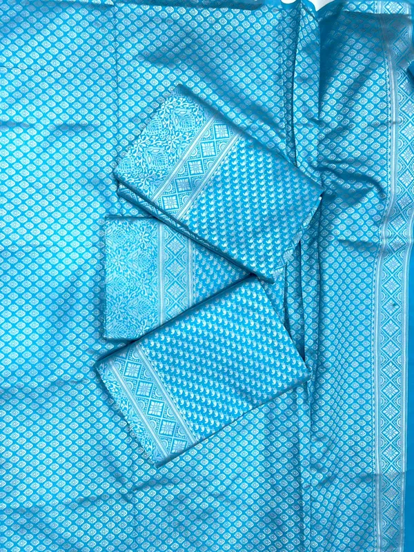 Elegant_Sky_Blue_Soft_Lichi_Silk_Saree_with_Rich_Jacquard_Pallu_&_All-Over_Design