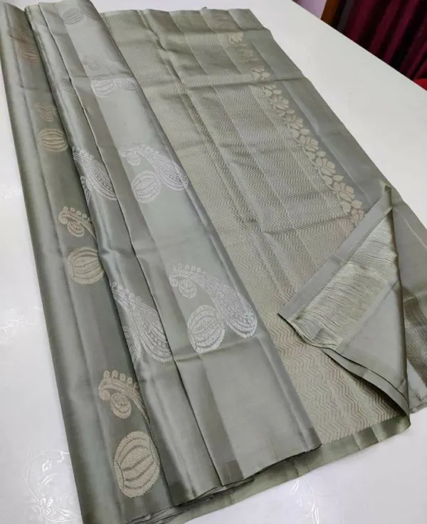 Elegant_Slate_Grey_Soft_Lichi_Silk_Saree_with_Rich_Jacquard_Pallu_&_All-Over_Work