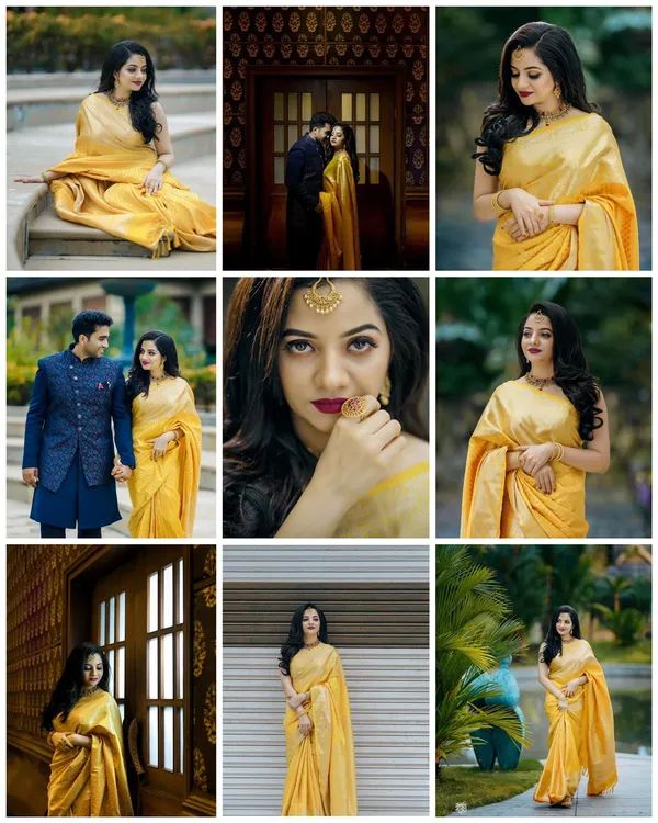 Golden_Yellow_Soft_Lichi_Silk_Jacquard_Designer_Saree