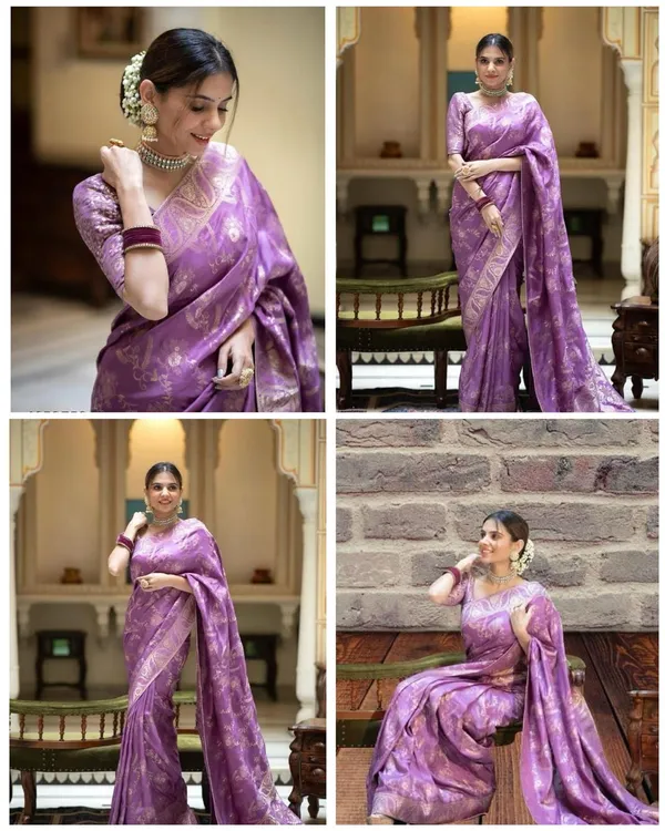Lavender_Purple_Soft_Silk_Saree_with_Floral_Jacquard_Weaving_&_Rich_Designer_Pallu