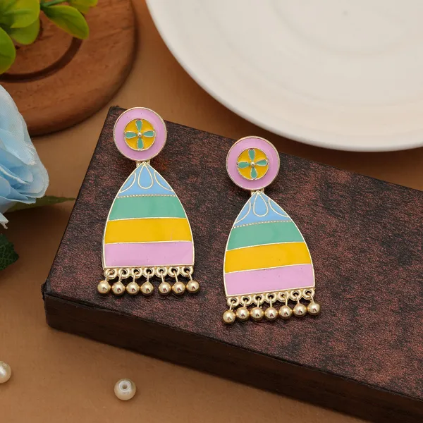 Multicolor_Meenakari_Gold-Plated_Dangle_Earrings_–_Designer_Festive_Ethnic_Jewellery