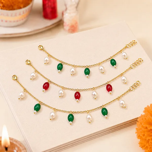 Premium_Gold-Plated_Pearl_Charm_Bracelet_for_Women_&_Girls_|_Adjustable_Beaded_Chain_Bracelet_|_Elegant_Fashion_Jewellery