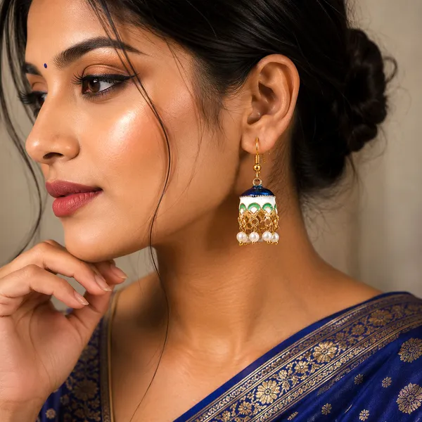 Navy_Blue_Meenakari_Jhumki_Earrings_with_Pearl_Bead_Drops_–_Elegant_Traditional_Ethnic_Jewelry