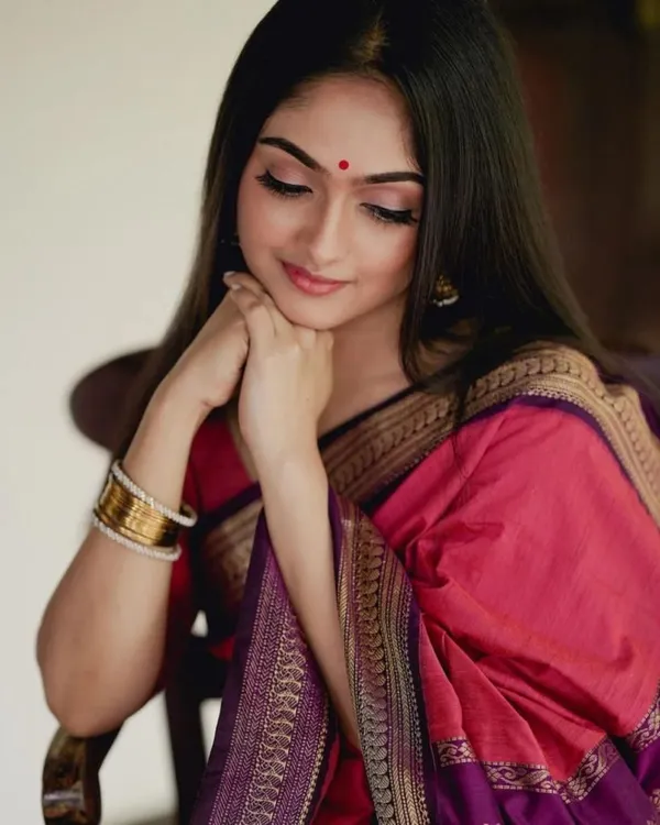 Pink_Soft_Lichi_Silk_Saree_with_Purple_Rich_Pallu_&_Jacquard_Border