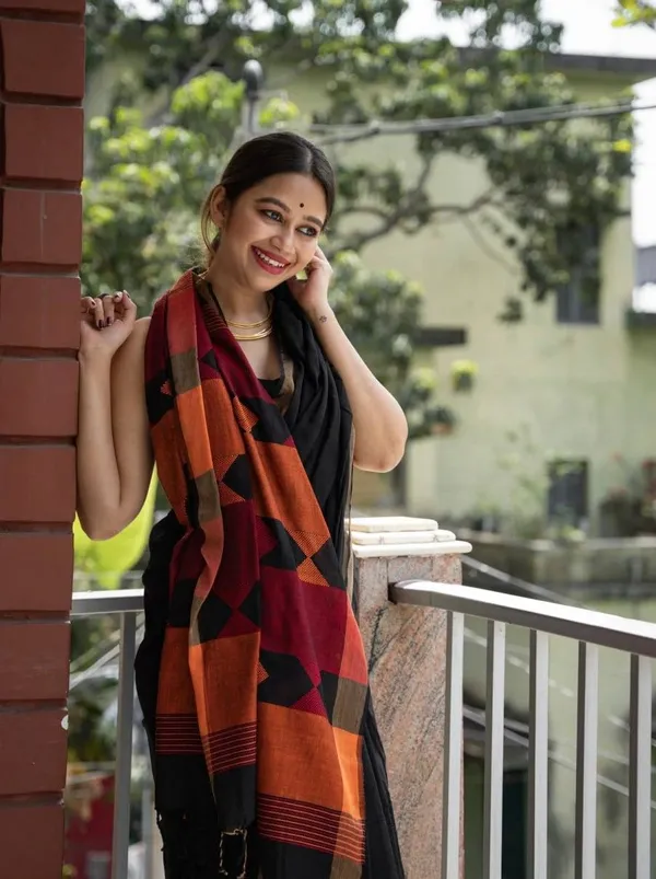 Premium_Black_Soft_Lilan_Slab_Saree_with_Rich_Jacquard_Pallu_&_Contrast_Border