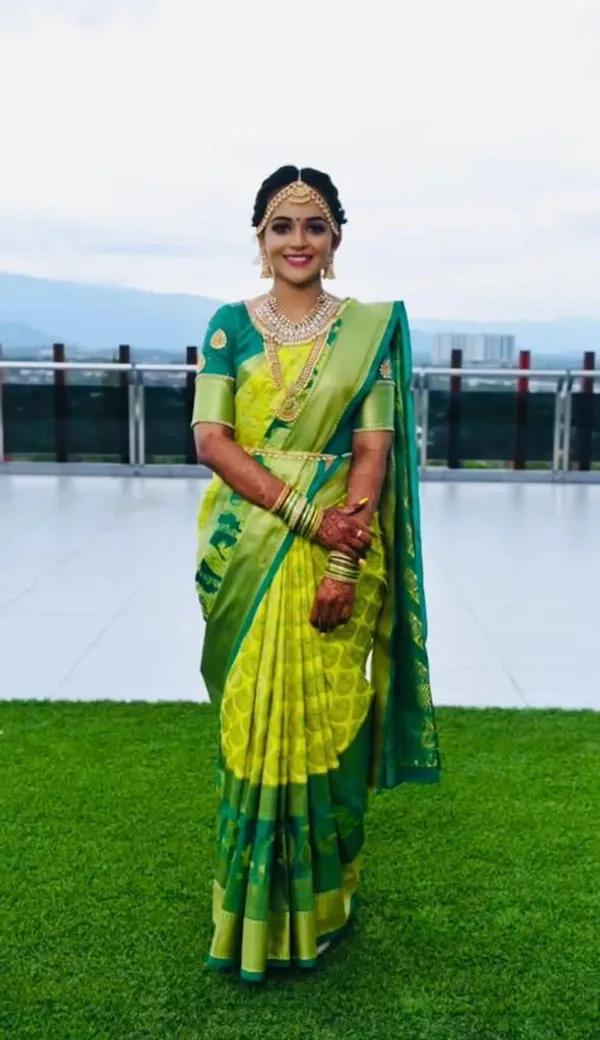 Premium_Green_&_Lime_Soft_Lichi_Silk_Jacquard_Saree_with_Rich_Pallu