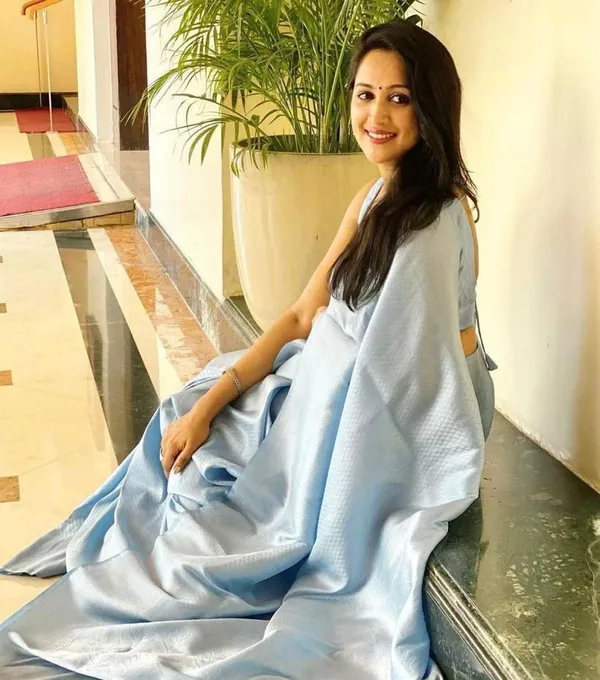 Premium_Light_Blue_Designer_Soft_Silk_Saree_with_Matching_Blouse