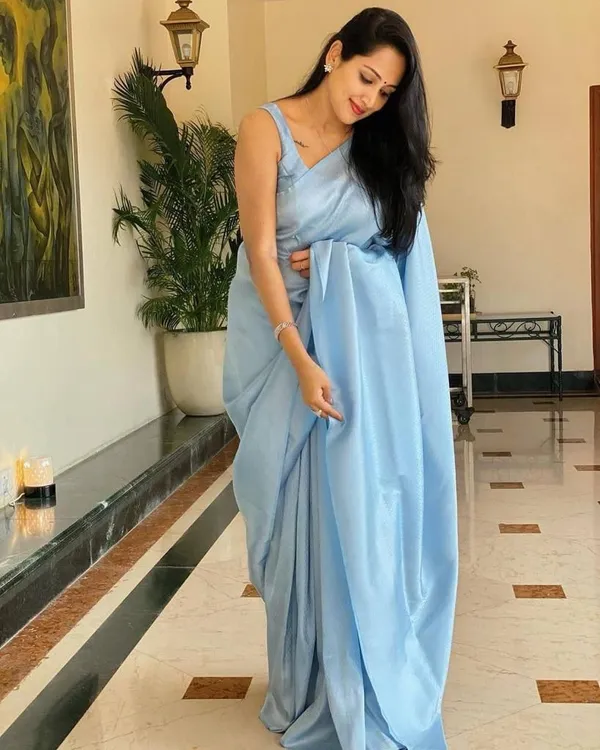 Premium_Light_Blue_Designer_Soft_Silk_Saree_with_Matching_Blouse