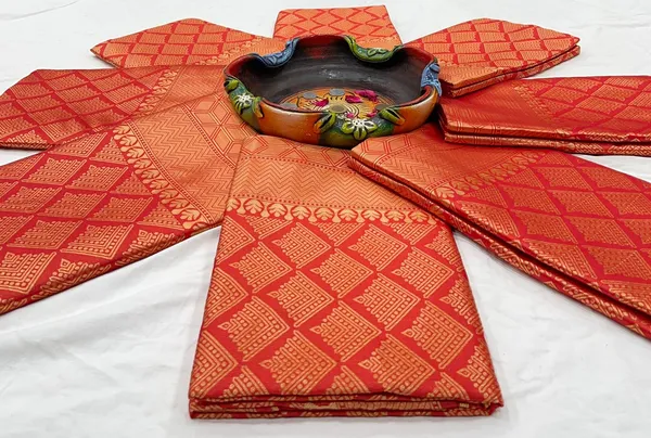 Premium_Red_Soft_Lichi_Silk_Jacquard_Woven_Saree