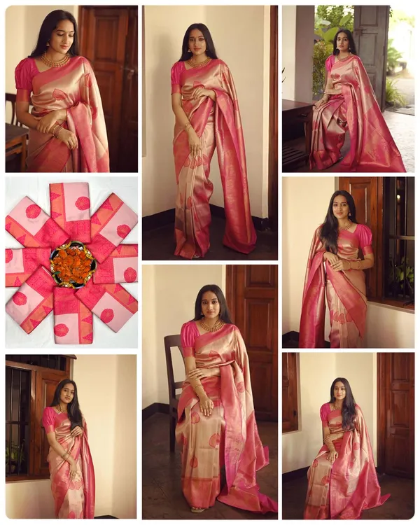 Premium_Soft_Lichi_Silk_Saree_with_All-Over_Jacquard_Work_&_Rich_Designer_Pallu_–__Peach
