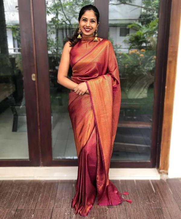 Red_Soft_Lichi_Silk_Saree_with_Rich_Jacquard_Pallu_&_Border