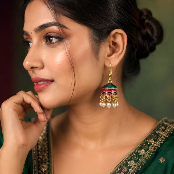 Red_&_Green_Meenakari_Jhumki_Earrings_with_Pearl_Bead_Drops_–_Royal_Ethnic_Jewelry