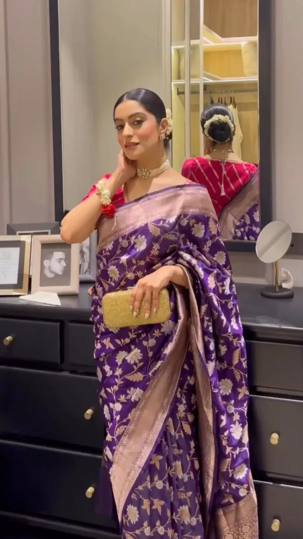 Royal_Purple_Soft_Lichi_Silk_Saree_with_Floral_Jacquard_&_Rich_Zari_Border