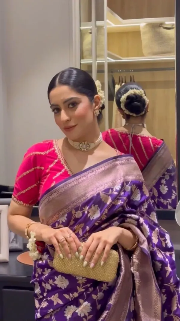 Royal_Purple_Soft_Lichi_Silk_Saree_with_Floral_Jacquard_&_Rich_Zari_Border