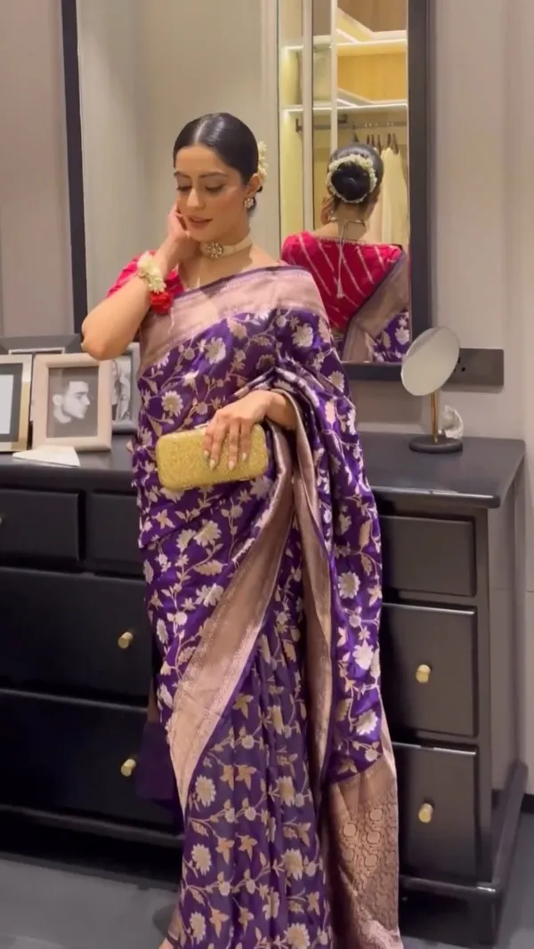 Royal_Purple_Soft_Lichi_Silk_Saree_with_Floral_Jacquard_&_Rich_Zari_Border