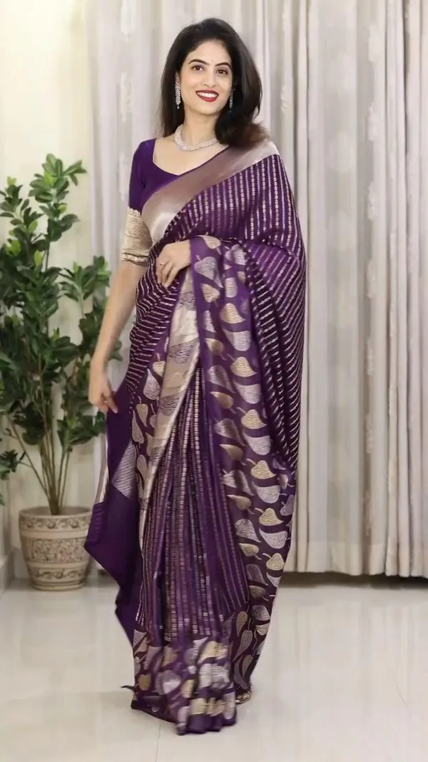 Royal_Purple_Soft_Lichi_Silk_Saree_with_Jacquard_Weaving_&_Zari_Border