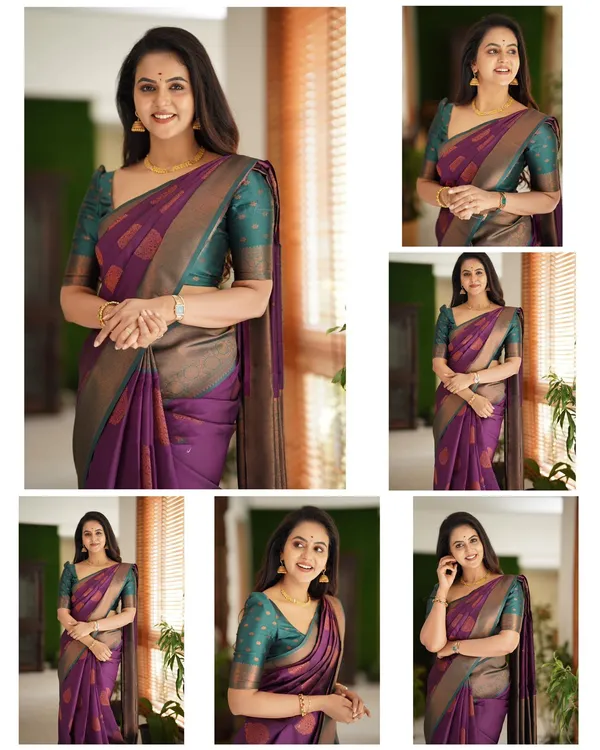 Wine_Soft_Lichi_Silk_Saree_with_Rich_Pallu_&_All-Over_Jacquard_Work