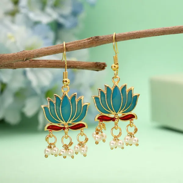 Firozi_Color_Lots_Design_Meenakari_Earrings_Made_For_Royal_Festive_Ethnic_Looks_-_Rani