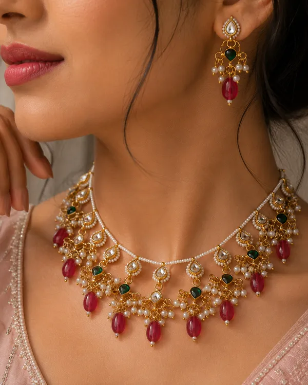 Gulnaar_Pearl_Blossom_Choker_Set