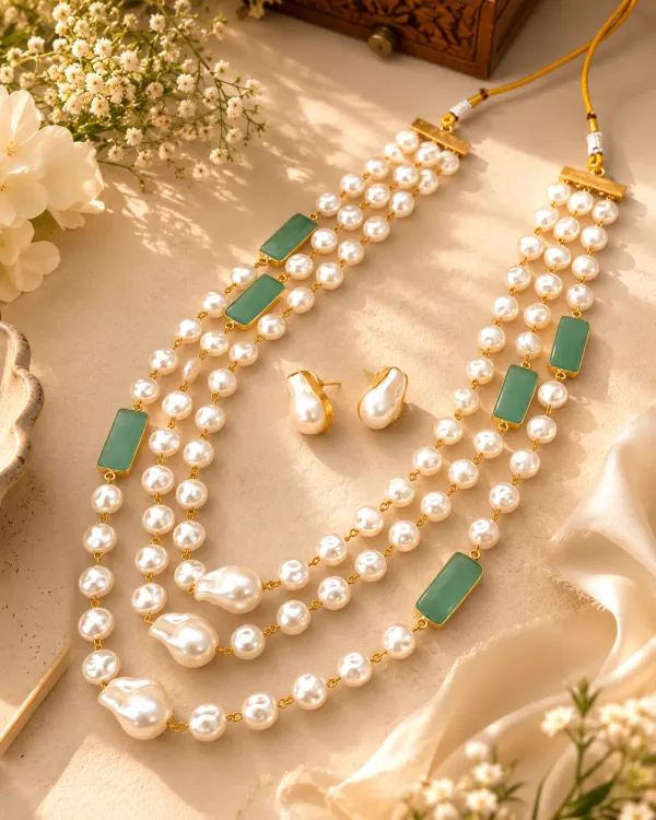 Aarohi_Baroque_Pearl_Layered_(G)_Necklace