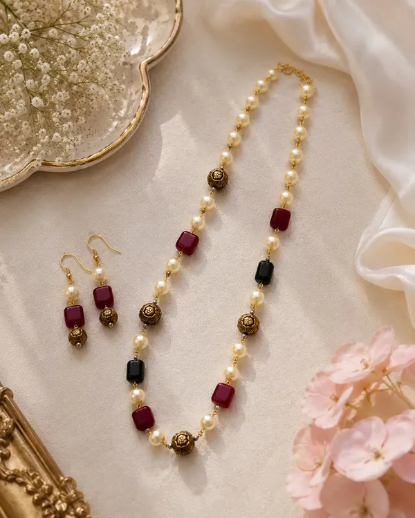 Rangrez_Pearl_Necklace_Set_For_Women
