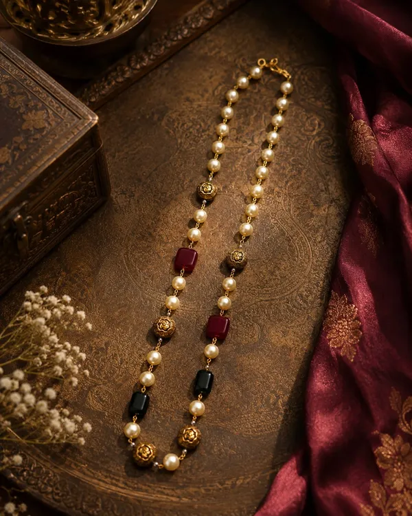 Rangrez_Pearl_Necklace_Set_For_Women