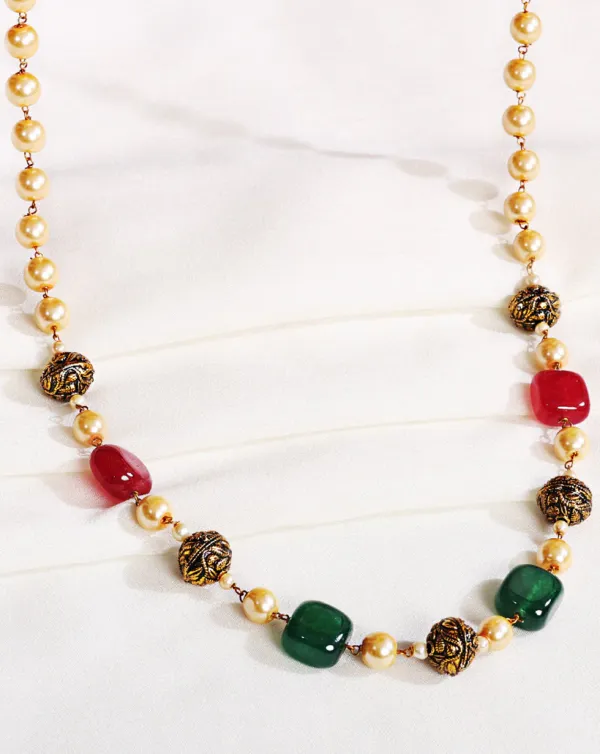 Rangrez_Pearl_Necklace_Set_For_Women