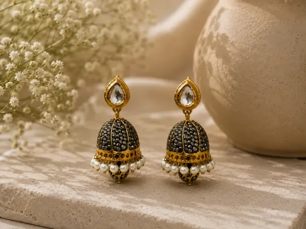 Nazakat_Dome_Jhumkas