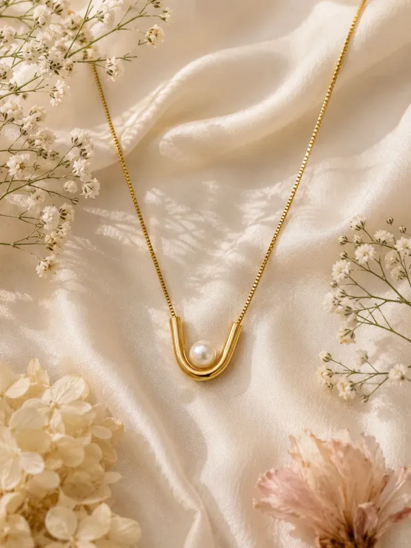 Aarohi_Pearl_Arc_18kt_Gold_Plated_Pendant_Necklace